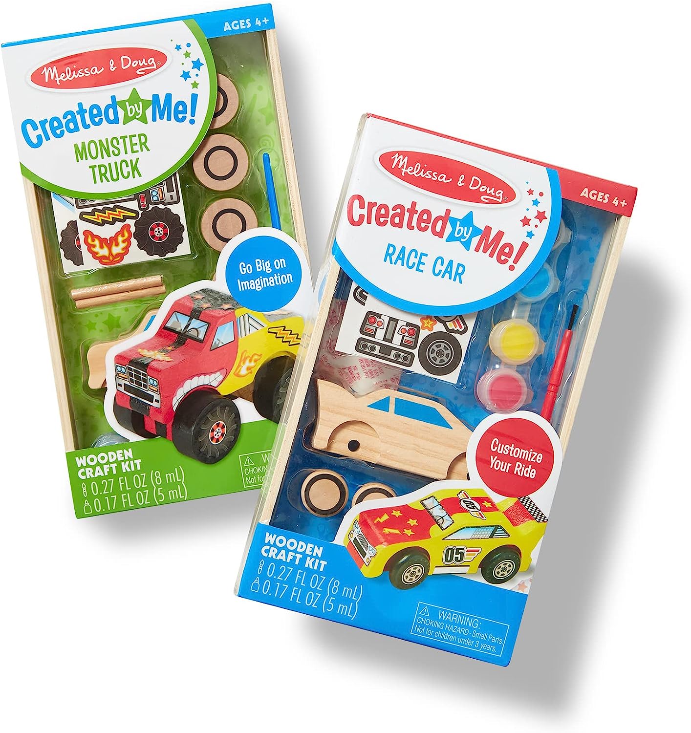 Melissa & Doug Decorate-Your-Own Wooden Craft Kits Set [...]
