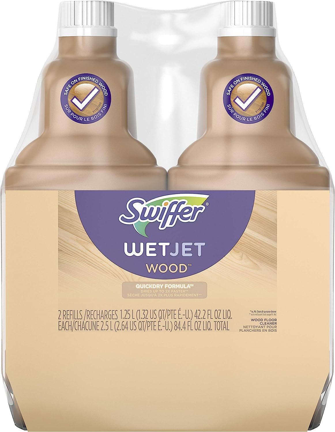 Swiffer Wetjet Wood Floor Cleaner Solution Refill, [...]