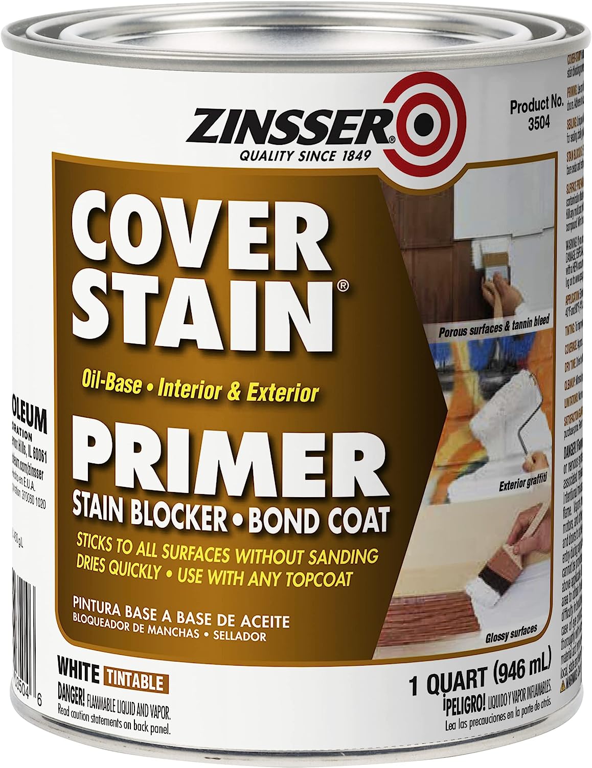 Zinsser 03504 Cover Stain Interior/Exterior Oil Primer [...]