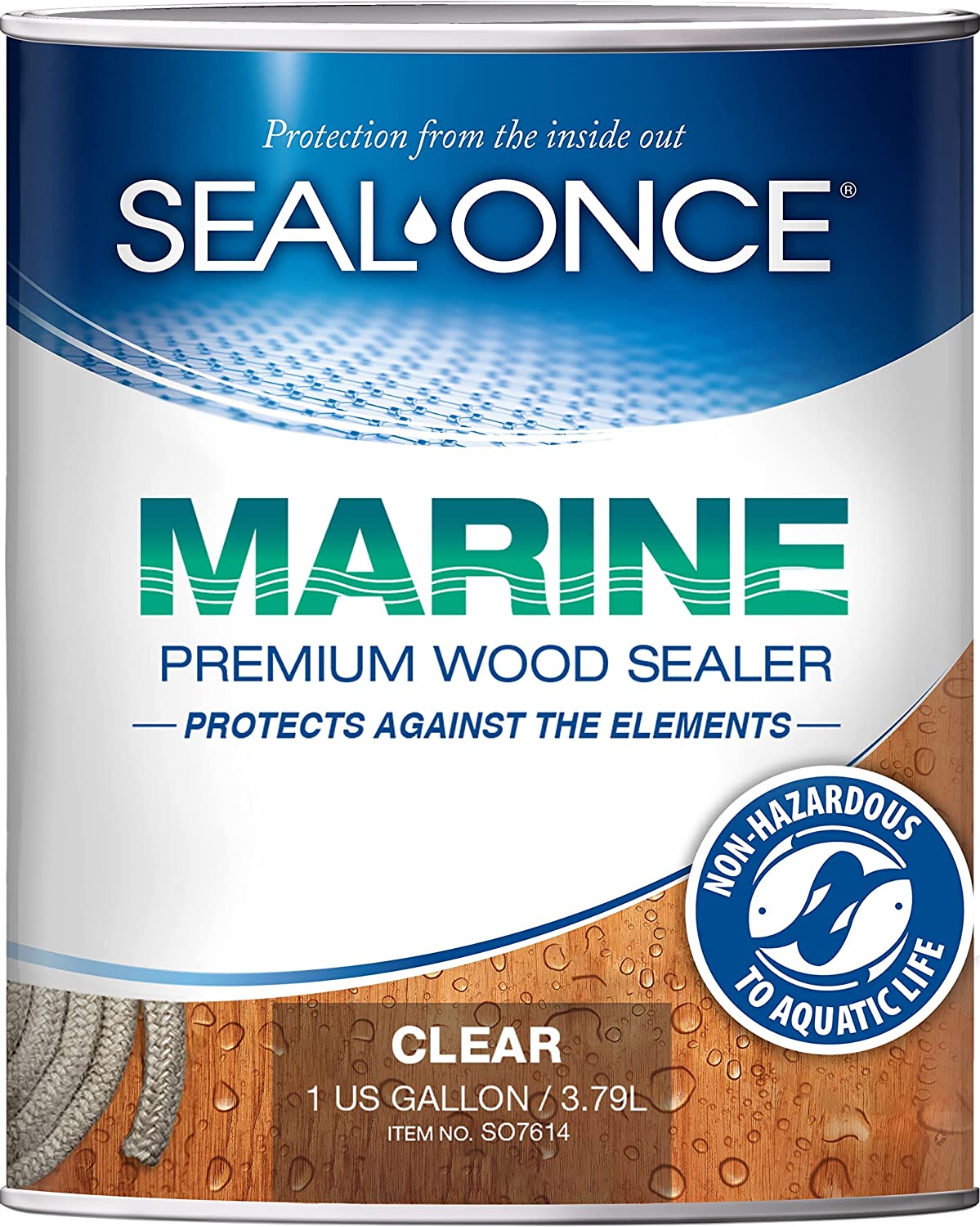 Seal-Once Marine Premium Wood Sealer - Waterproof [...]