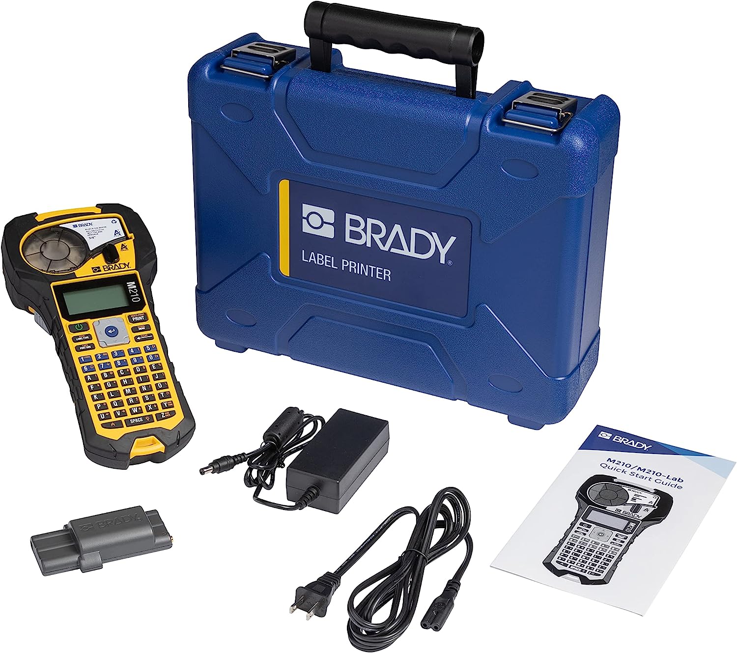 Brady M210 Portable Label Printer Kit (M210-KIT), [...]