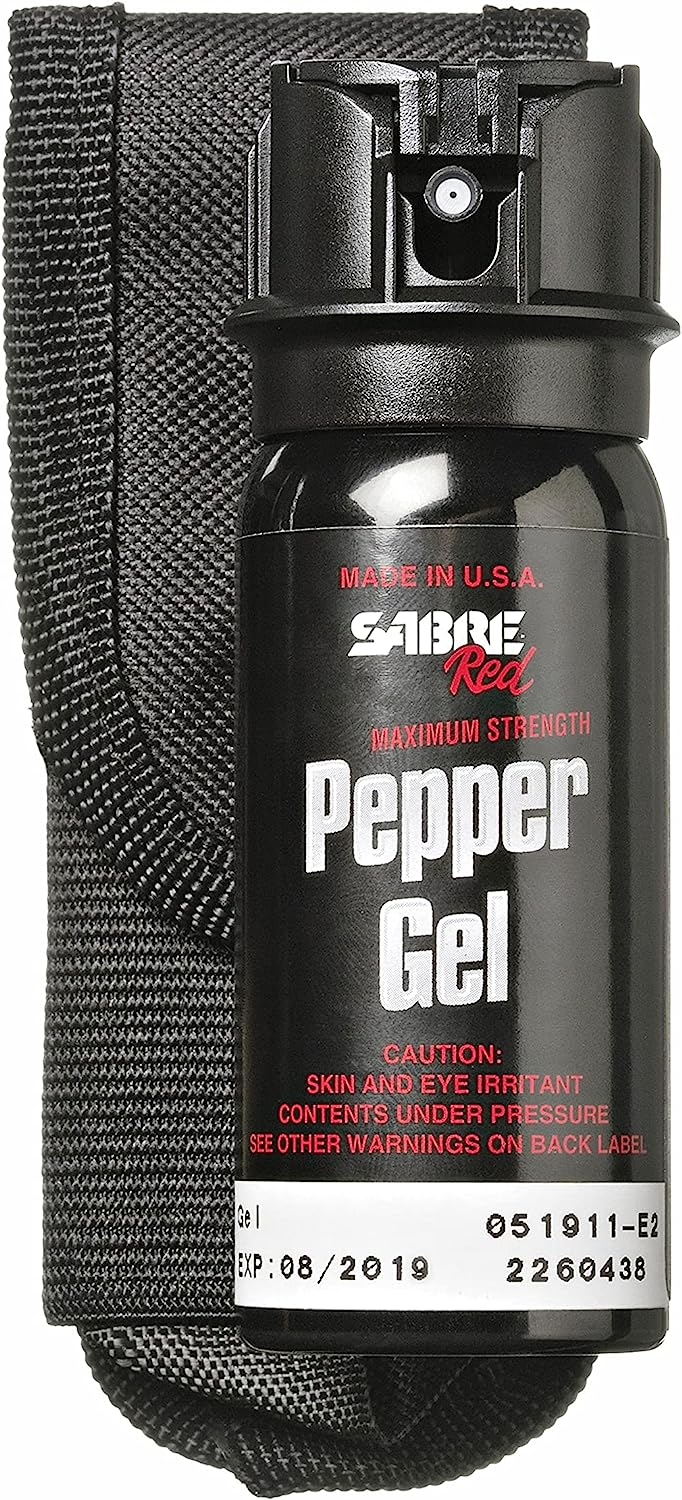 Sabre Tactical Pepper Gel with Belt Holster for Easy [...]