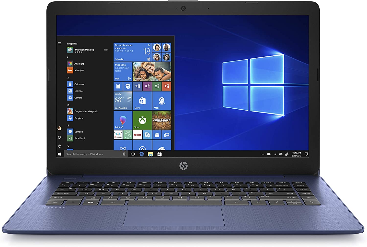 HP Stream 14-inch Laptop, Intel Celeron N4000, 4 GB [...]