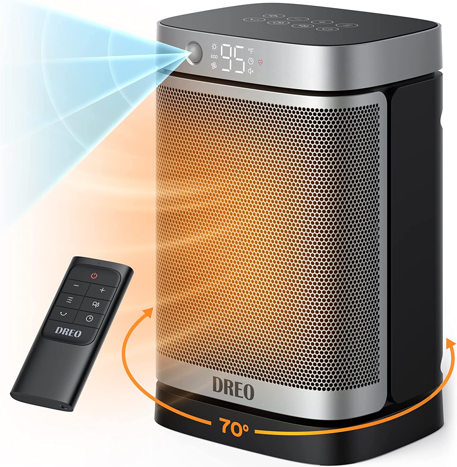 Dreo Space Heater with Motion Sensor, 2022 Upgraded [...]