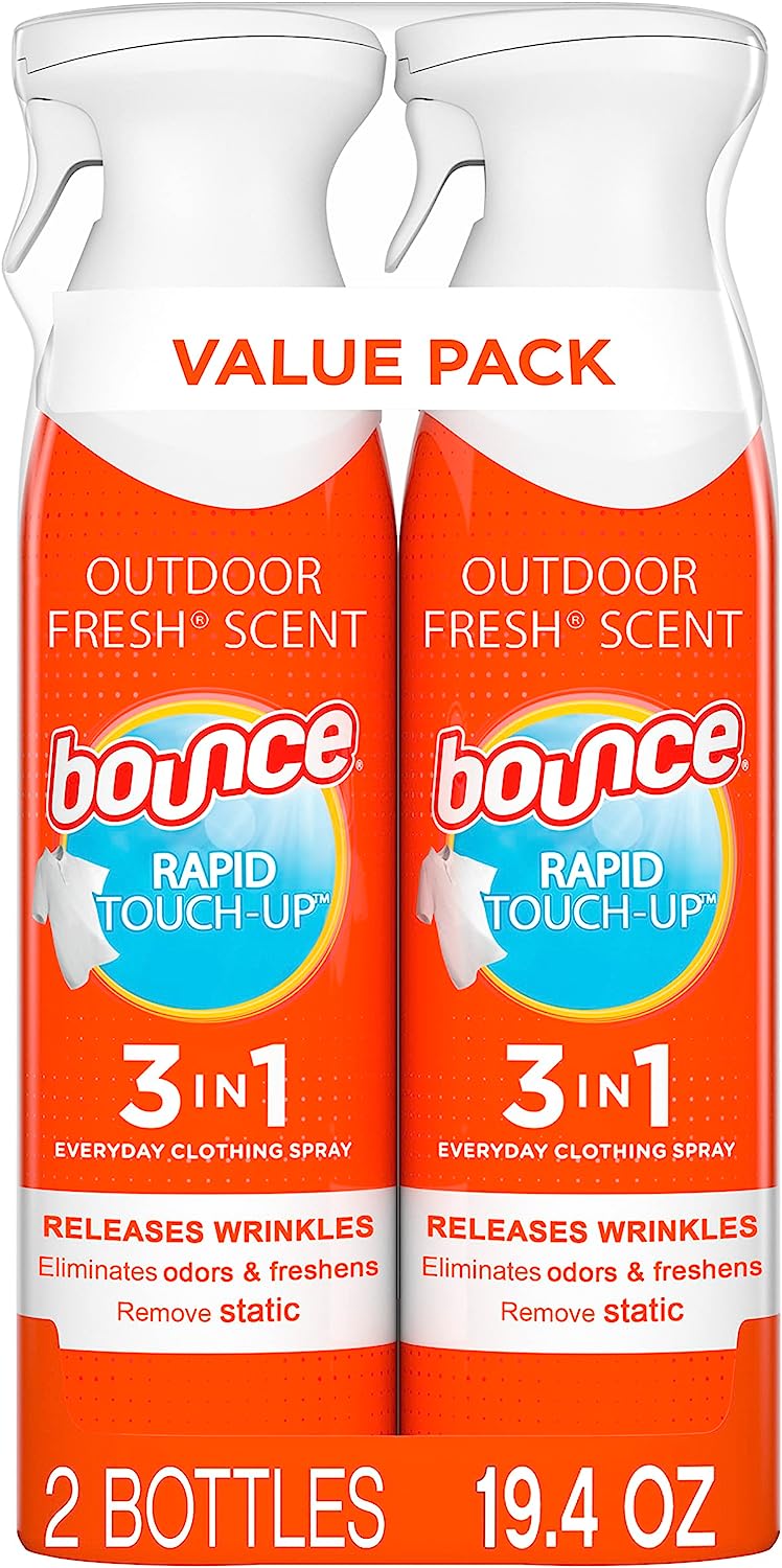 Bounce Anti Static Spray, 3 in 1 Instant Wrinkle [...]