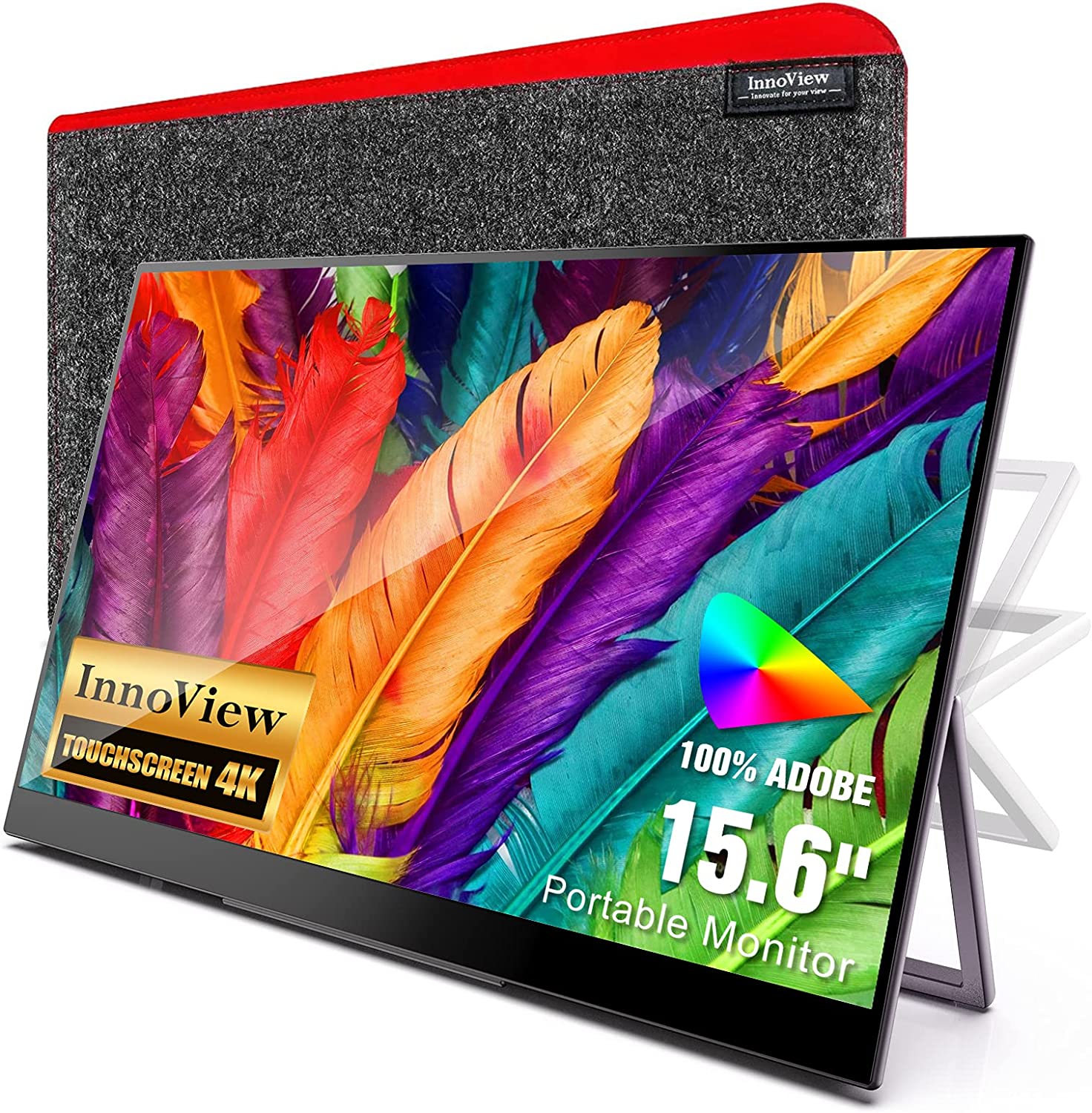 InnoView Portable Monitor 4K Touchscreen, 15.6 Inch [...]
