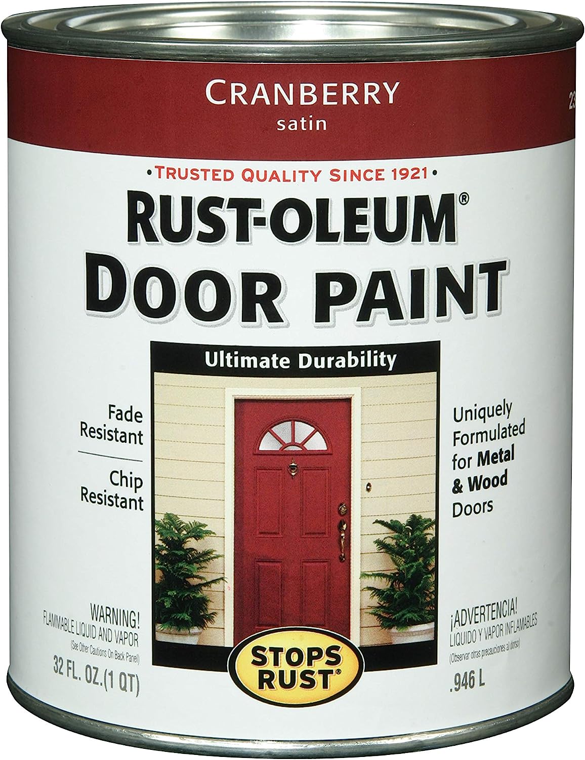 Rust-Oleum Stops Rust Front 238314 Enamel Door Paint, [...]
