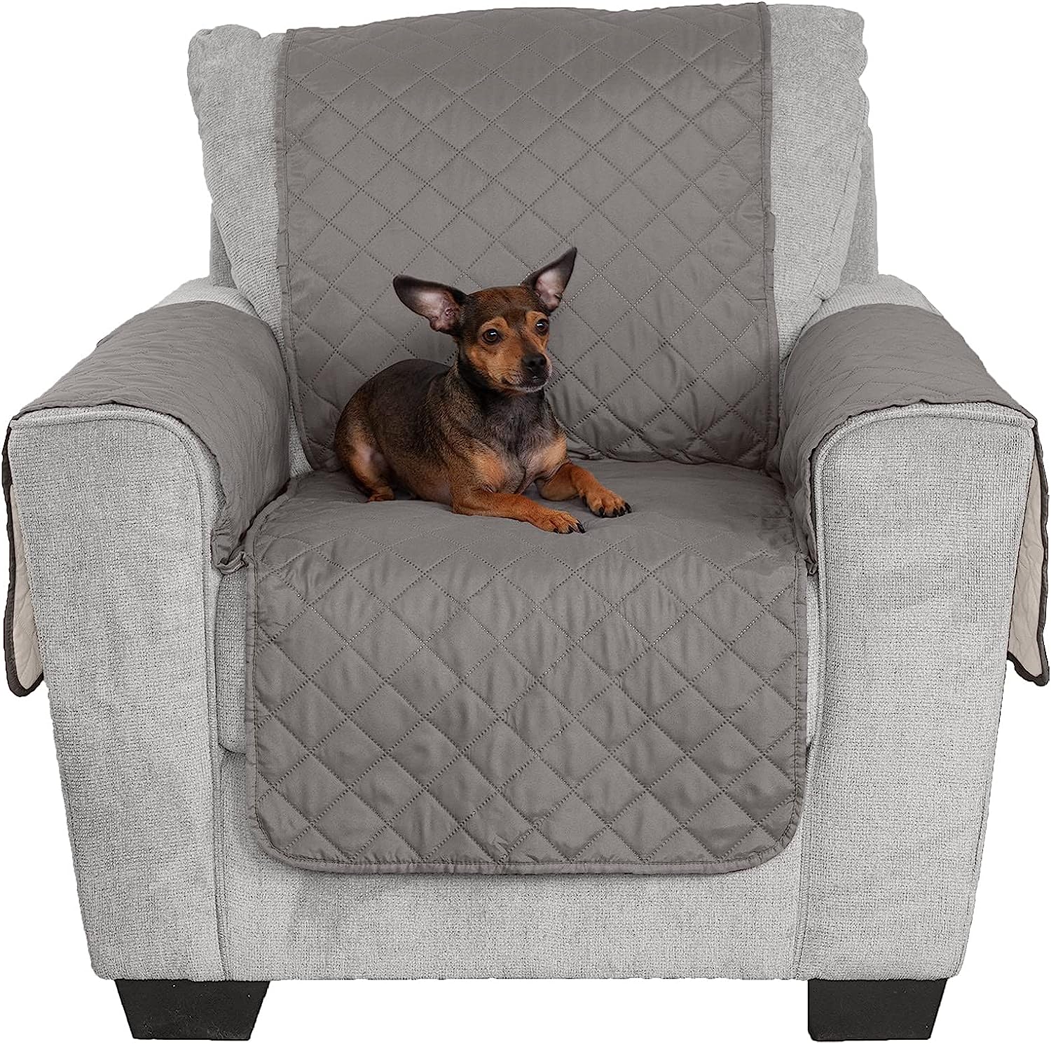Furhaven Water-Resistant & Reversible Chair Cover [...]