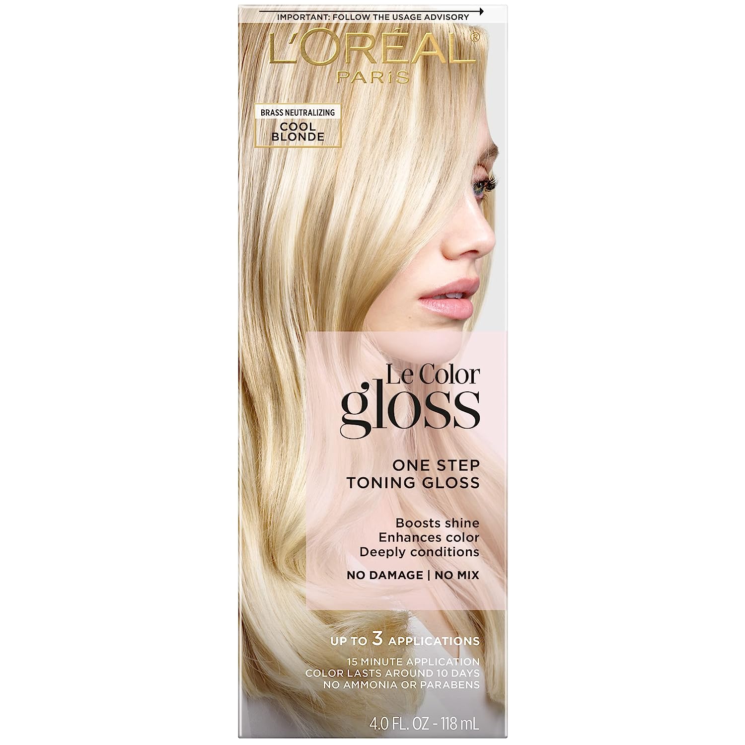 L'Oreal Paris Le Color One Step Hair Toning Gloss, [...]