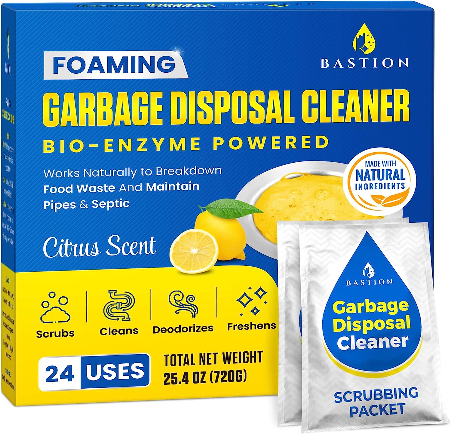 Garbage Disposal Cleaner and Deodorizer - 24-Count [...]