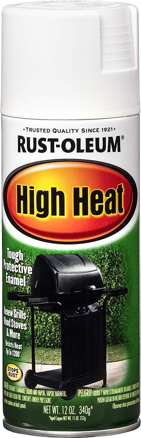 Rust-Oleum 7751830 High Heat Spray Paint, 12 Ounce, [...]