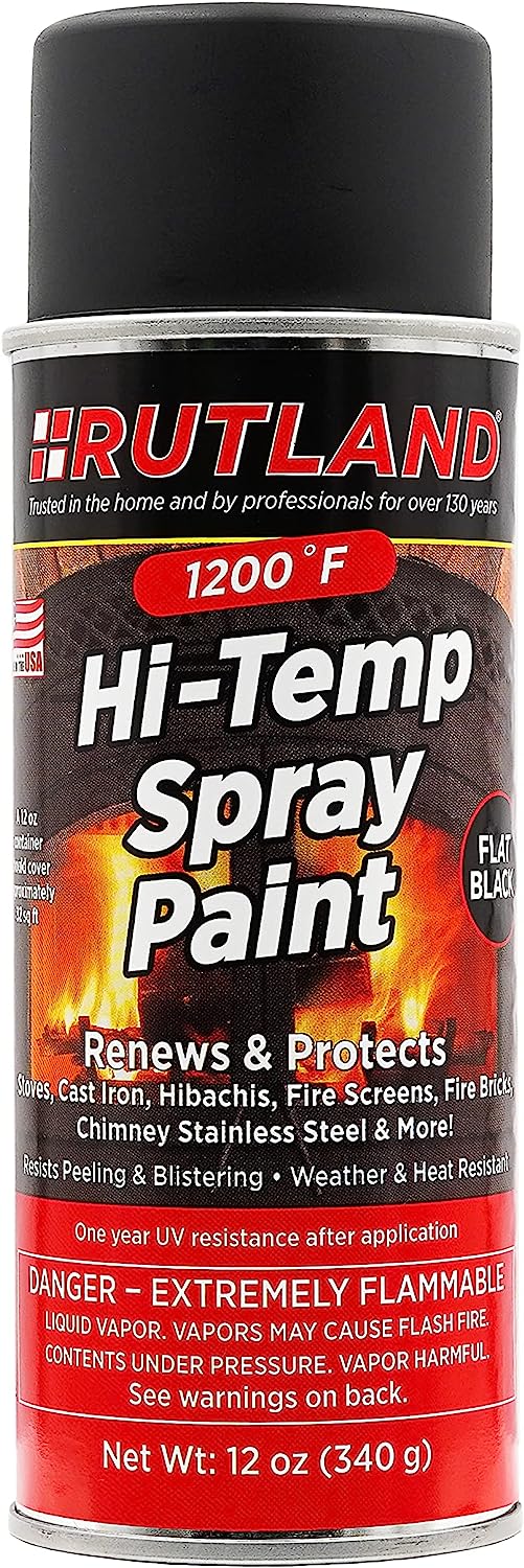 Rutland Products 80 Hi-Temp Spray Paint, Fl Oz (Pack [...]