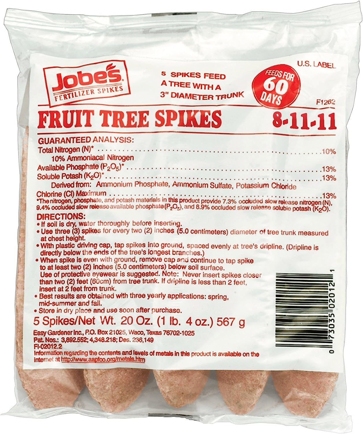 Jobe's, Fertilizer Spikes, Fruit and Citrus, 5 Count, [...]