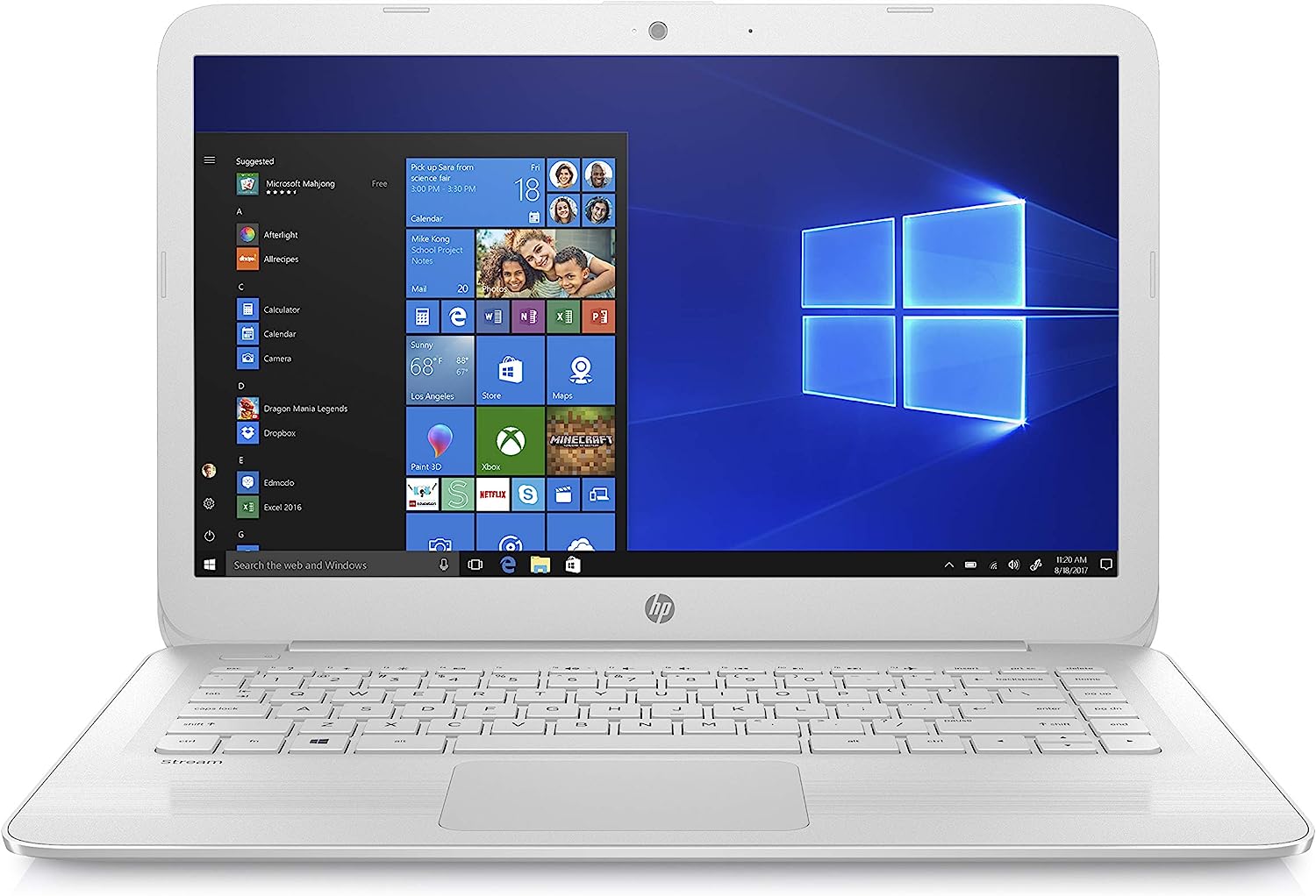 HP Stream 14-inch Laptop, Intel Celeron N4000, 4 GB [...]