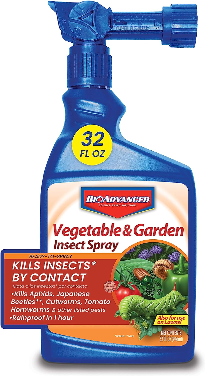BioAdvanced 708480A Insect Killer, Vegetable Garden [...]
