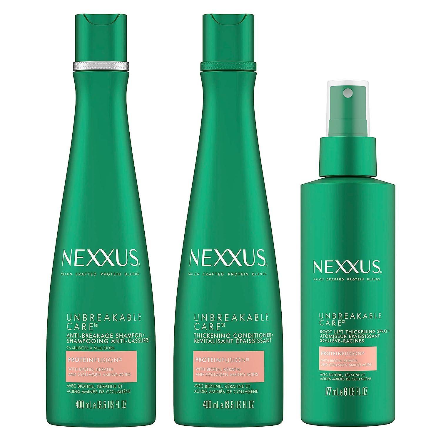 Nexxus Unbreakable Care Shampoo, Conditioner, and [...]