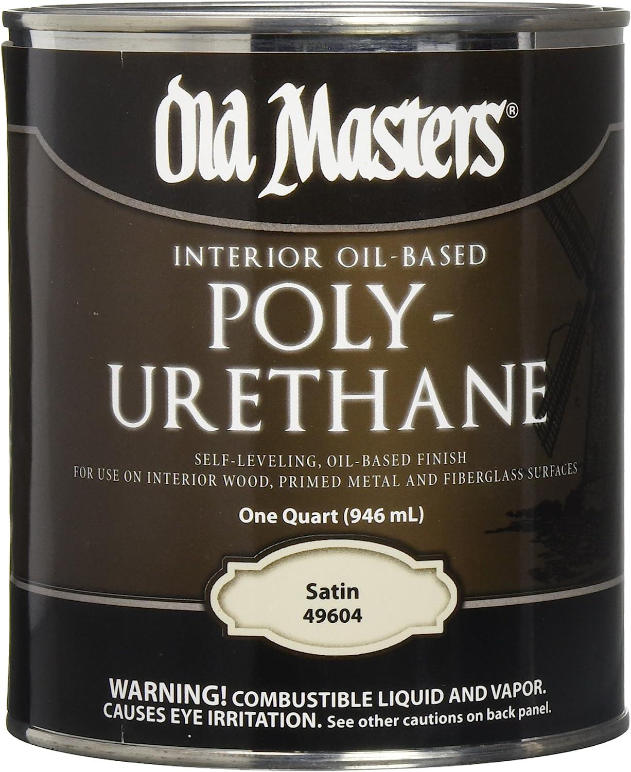 Old Masters 3590 Polyurethane Oil-Based Finish Satin, [...]