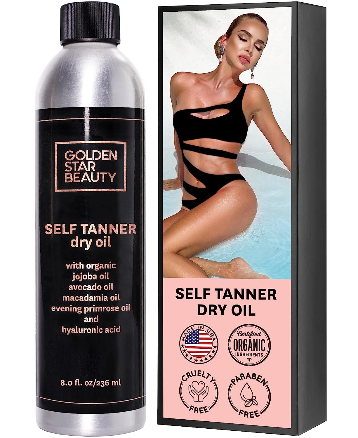 Self Tanner Oil - Natural Sunless Tanning Spray [...]