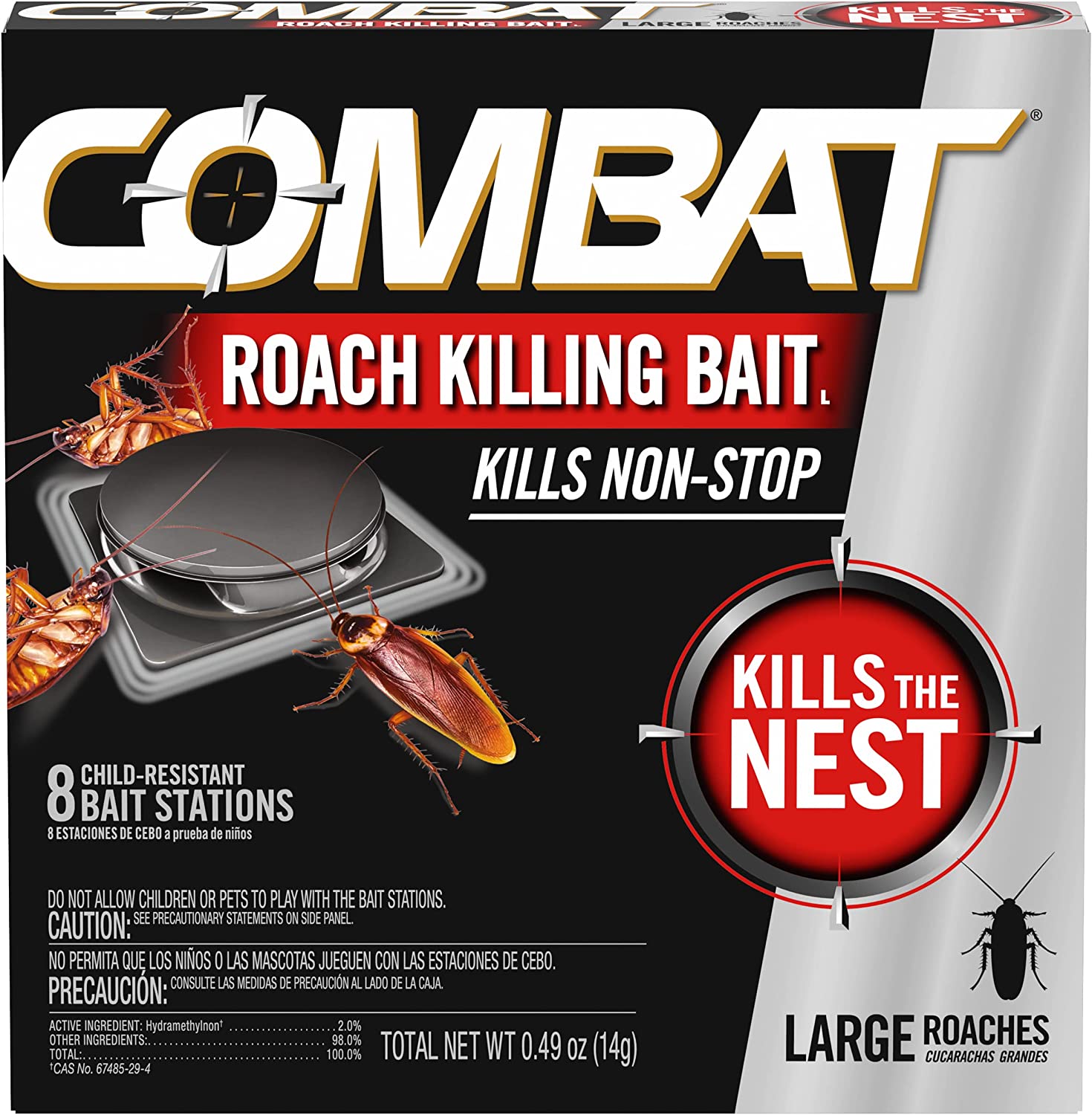 Combat Roach Killing Bait, Roach Bait Station For [...]