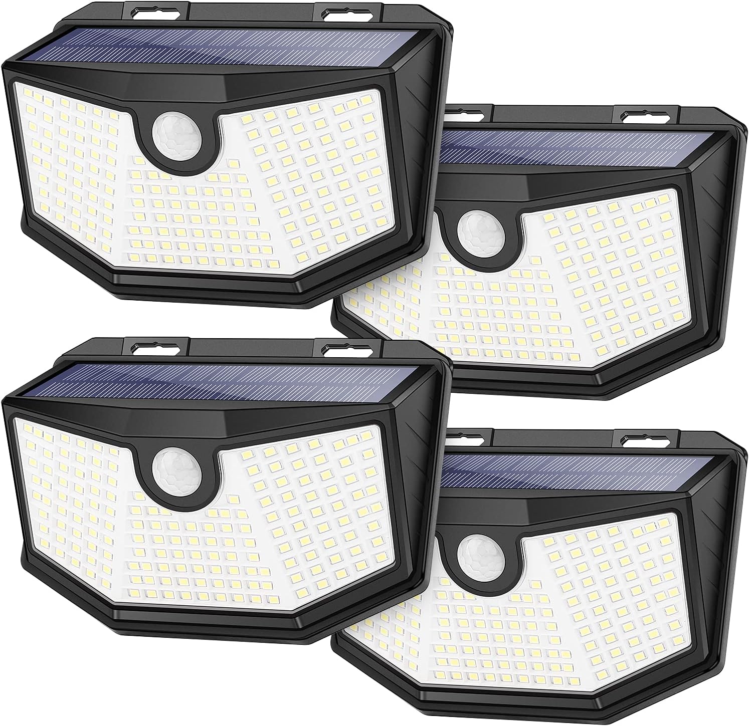 Solar Outdoor Lights - 4-Pack Super Bright 160 LEDs [...]