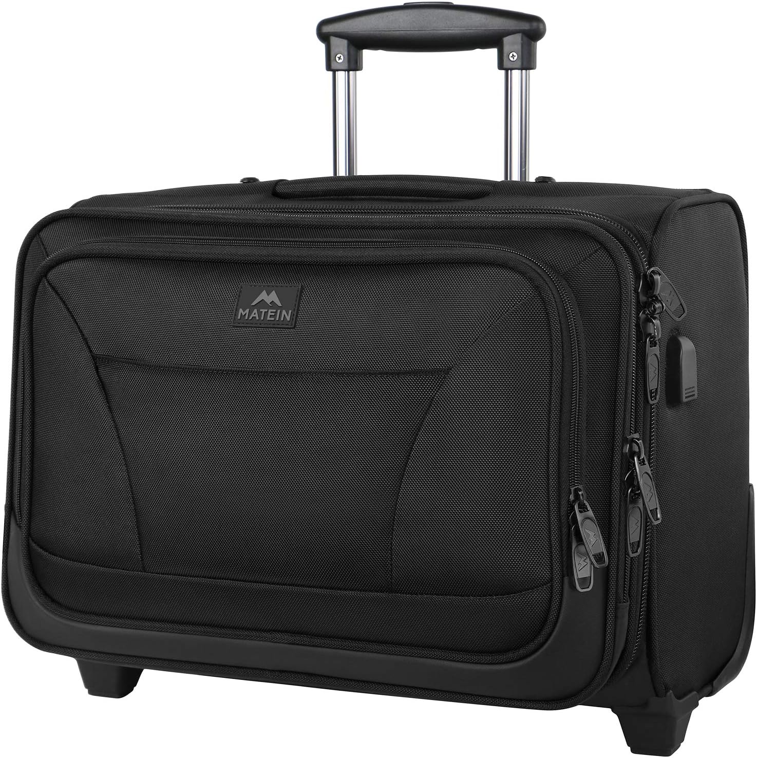 MATEIN Rolling Laptop Bag, 17 inch Wheeled Briefcase [...]