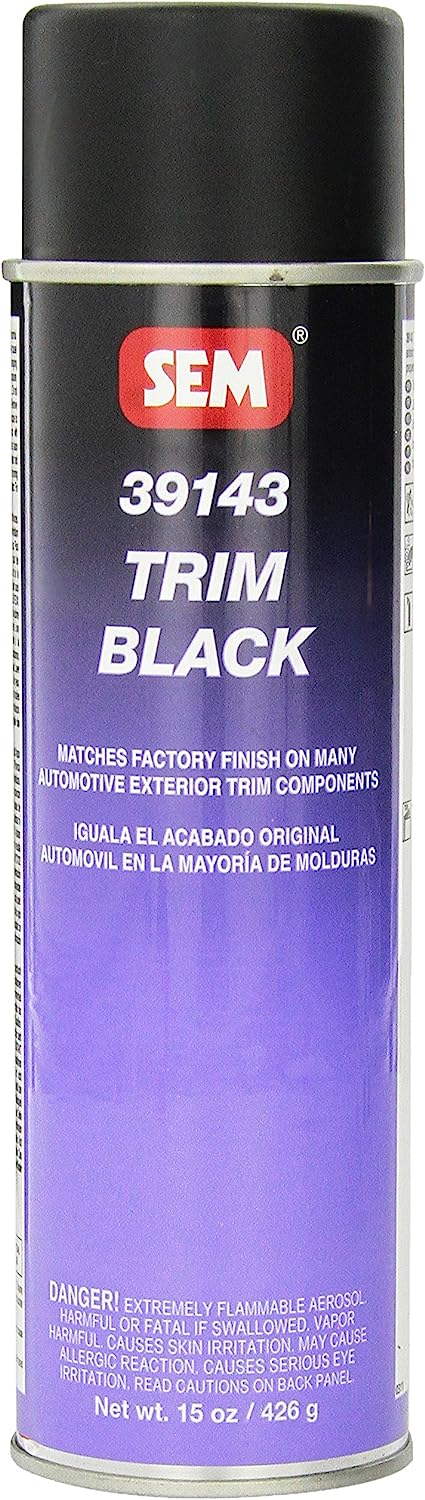 SEM 39143 Trim Black Aerosol - 15 oz.