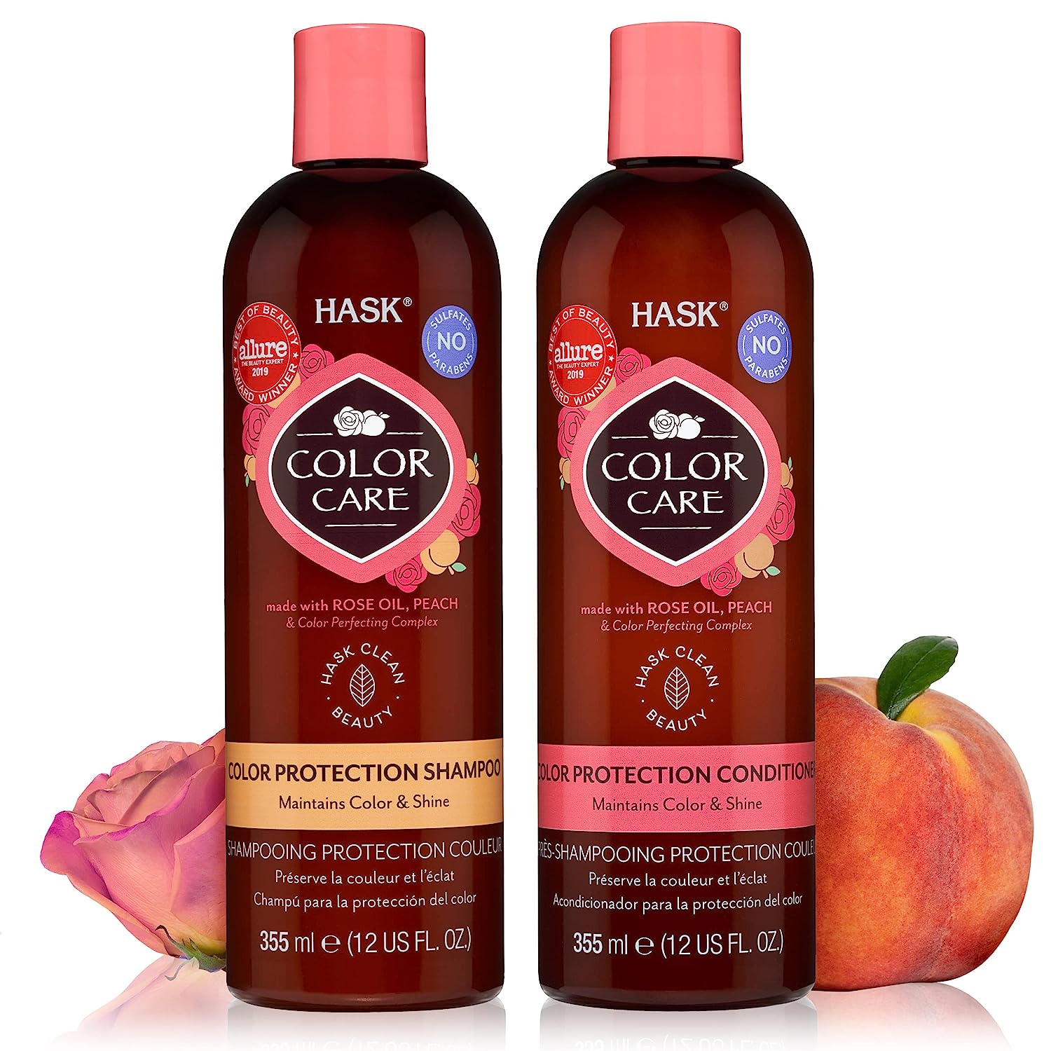 HASK COLOR CARE Shampoo + Conditioner Set for Colored [...]