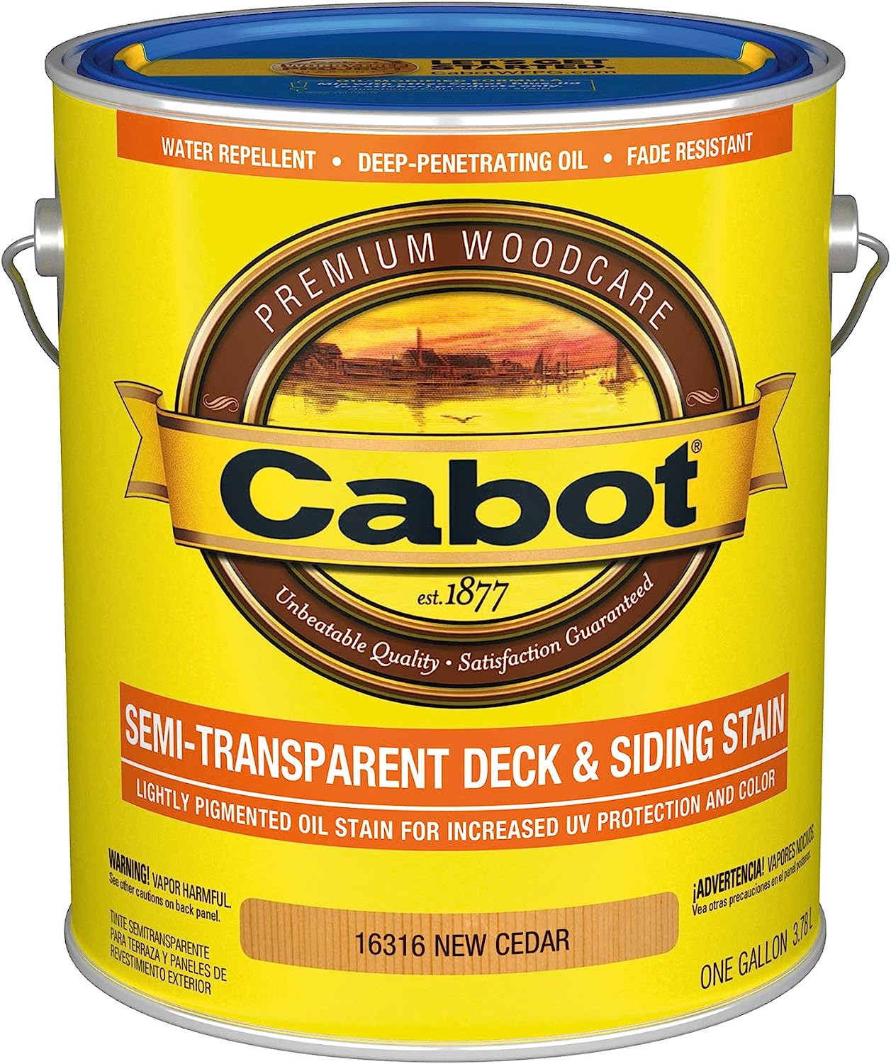 Cabot 140.0016316.007 Semi-Transparent Deck & Siding [...]