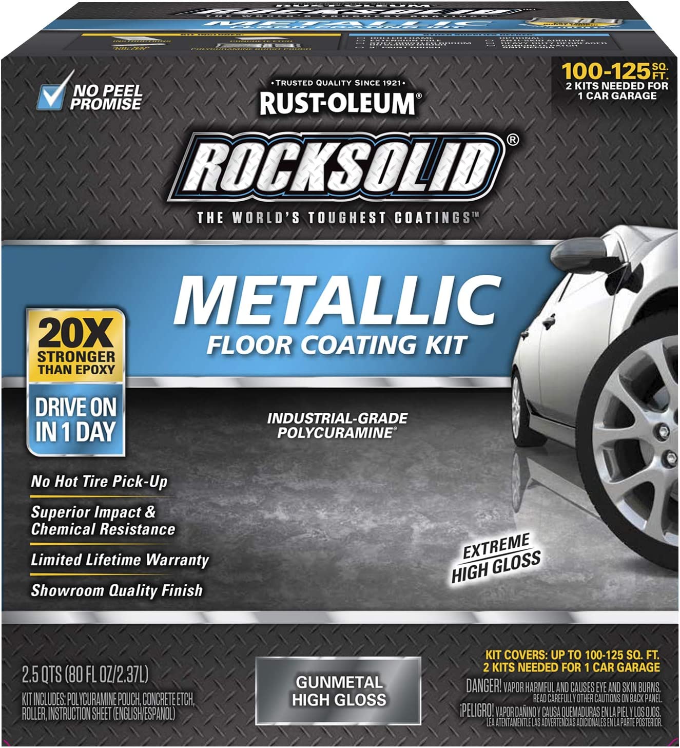 Rust-Oleum 299743 RockSolid Metallic Garage Floor [...]