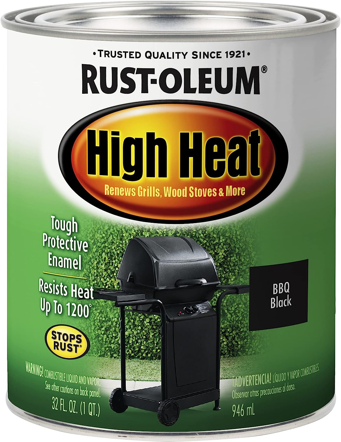 Rust-Oleum 7778502 High Brush On Paint Heat Protective [...]