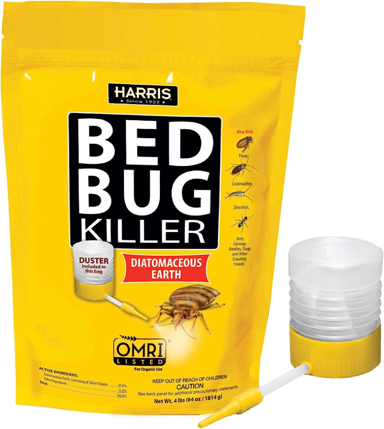 Harris Bed Bug Killer, Diatomaceous Earth (4lb with [...]
