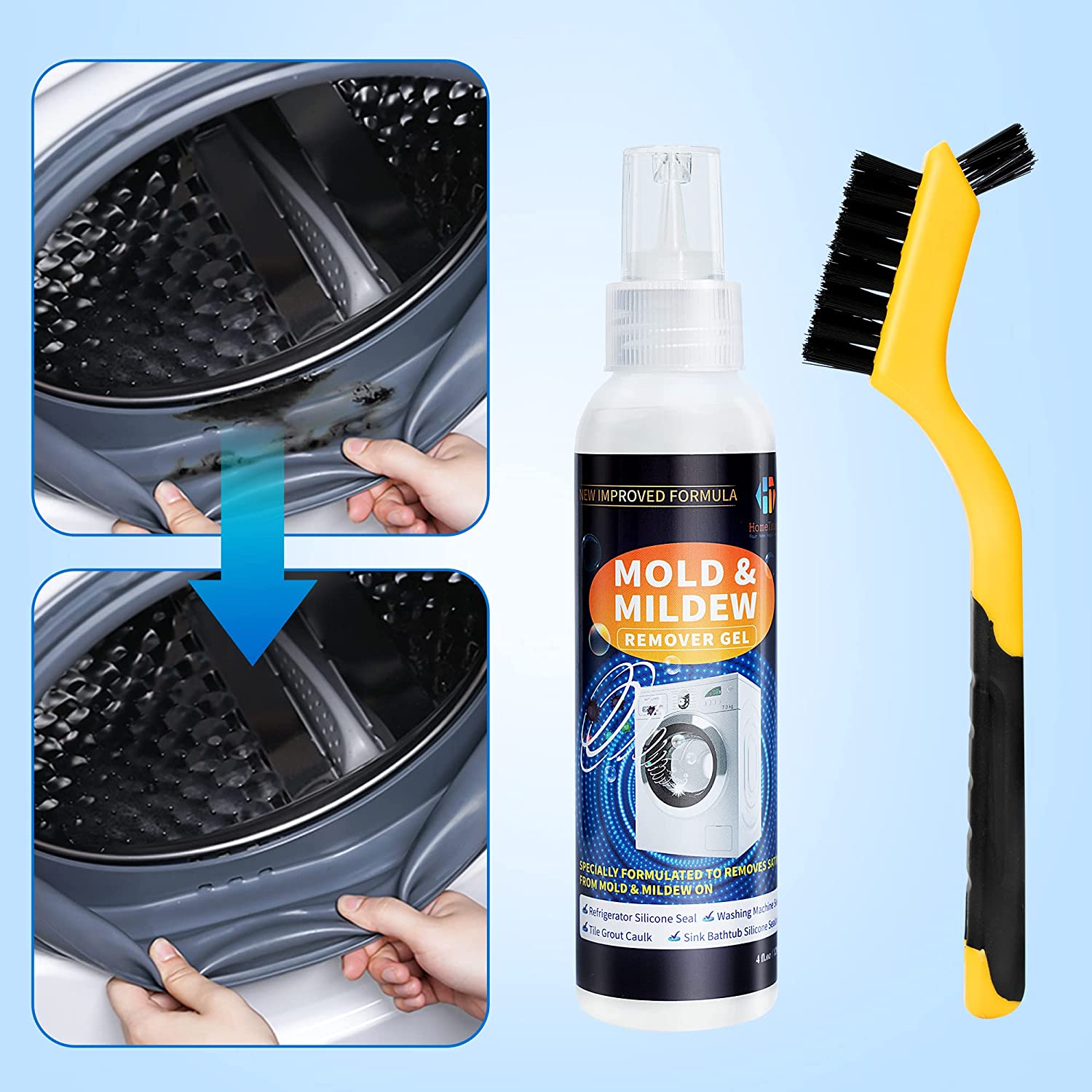 HT HOMETINKER Mold Remover Gel, Mold and Mildew [...]