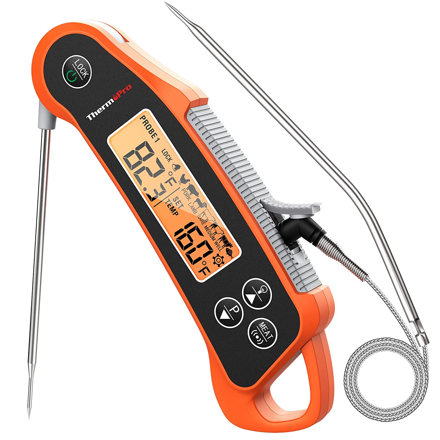 ThermoPro TP710 Instant Read Meat Thermometer Digital [...]