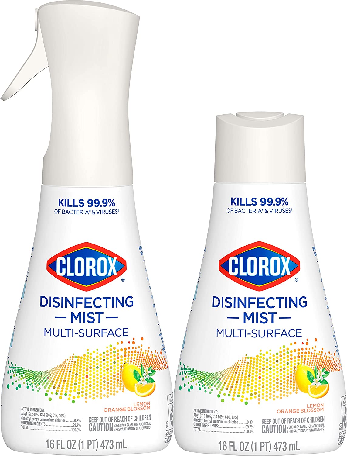 Clorox Disinfecting Mist, Multisurface Cleaner, Lemon [...]