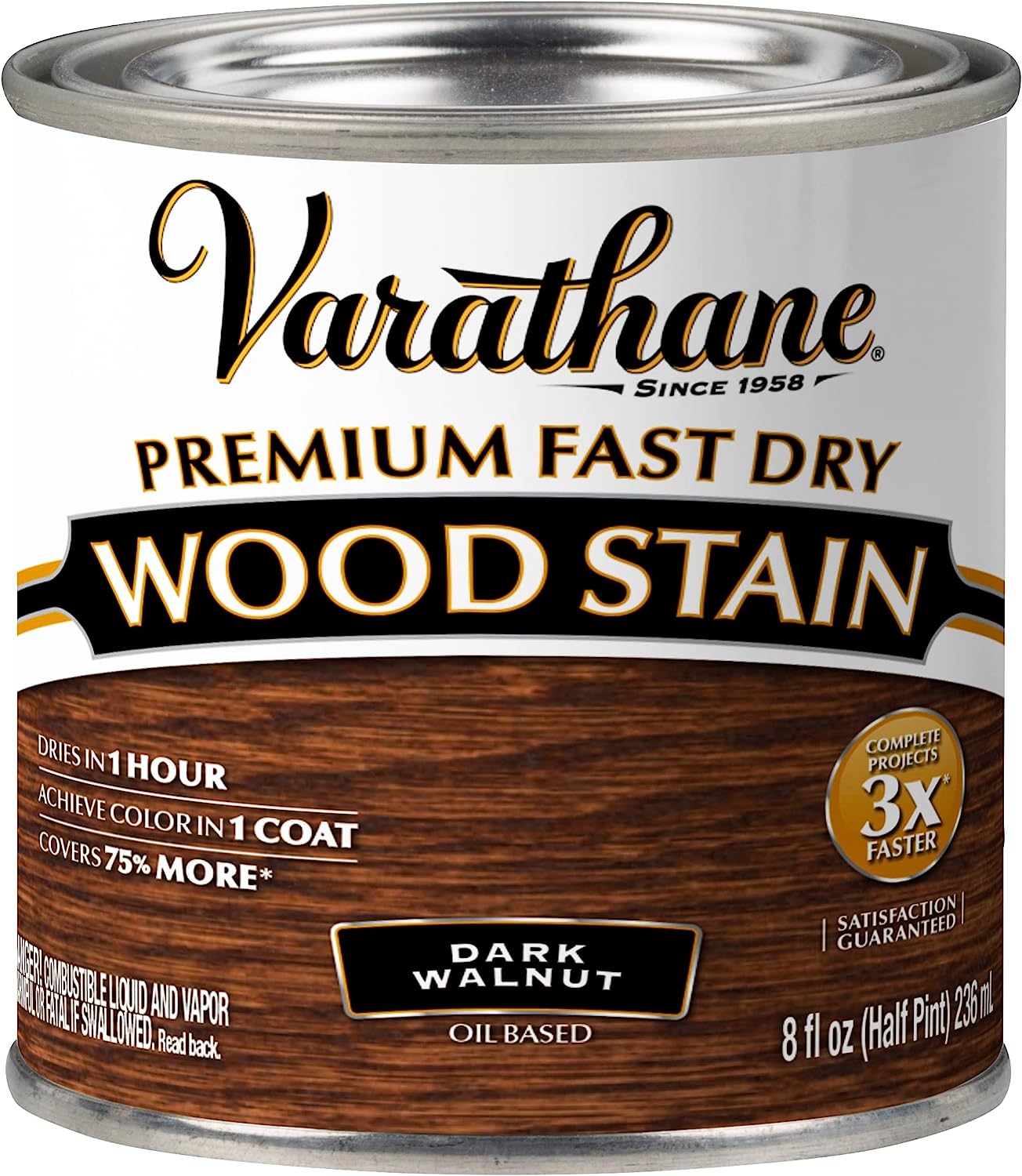 Varathane 262025 Premium Fast Dry Wood Stain, Half [...]