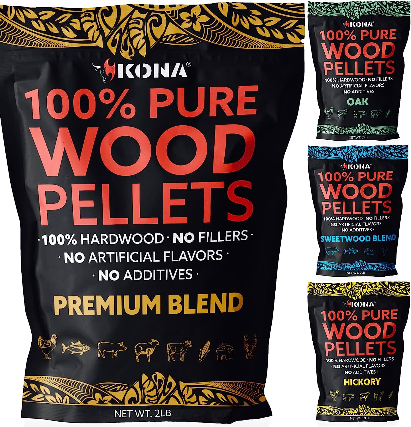 Kona Best Wood Smoking Pellets - Grilling Smoker Tube [...]