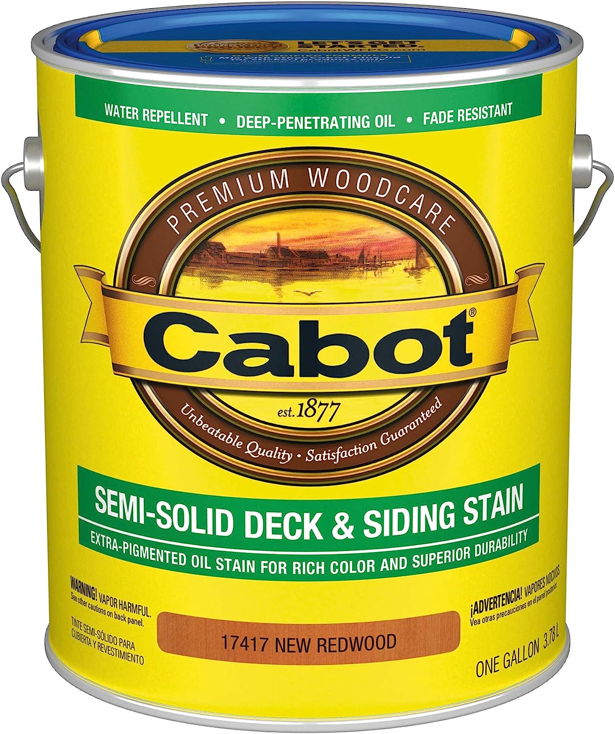 Cabot 140.0017417.007 Semi-Solid Deck & Siding Stain [...]