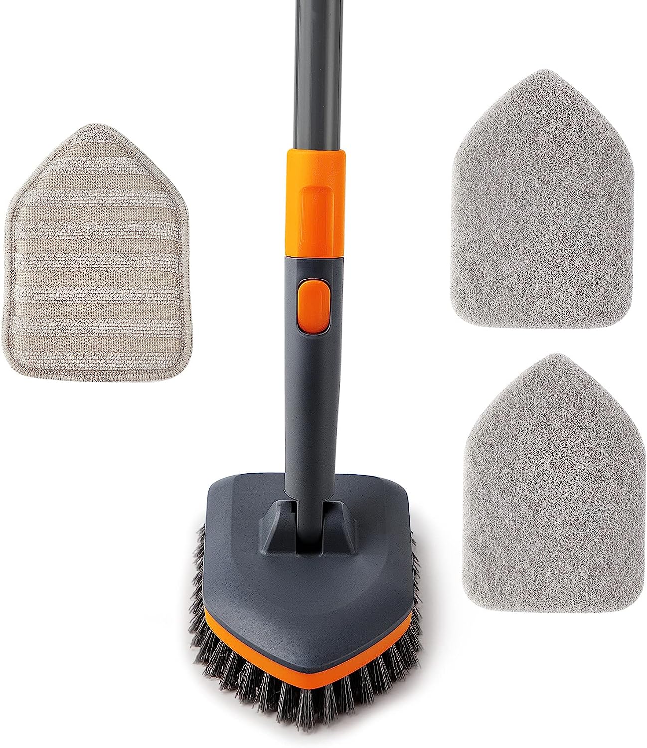 CLEANHOME Tile Tub Scrubber Brush with 3 Different [...]