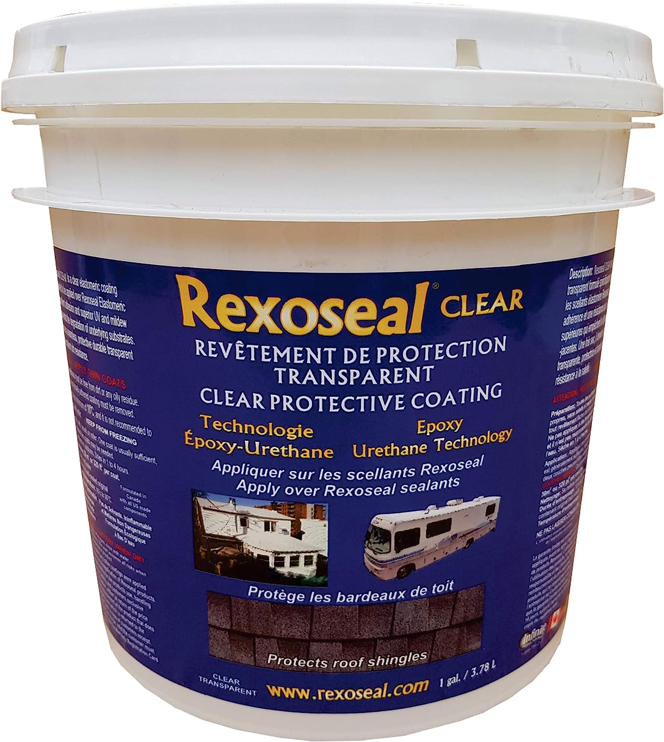 Rexoseal Clear Roof Shingle Coating - Waterproofs and [...]
