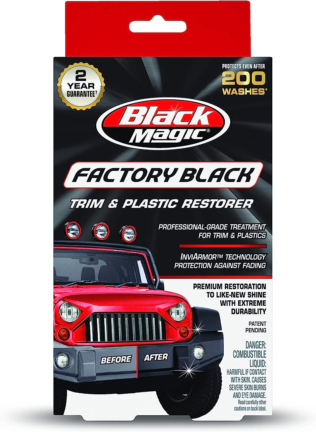 Black Magic 120164 Factory Black Trim Restorer