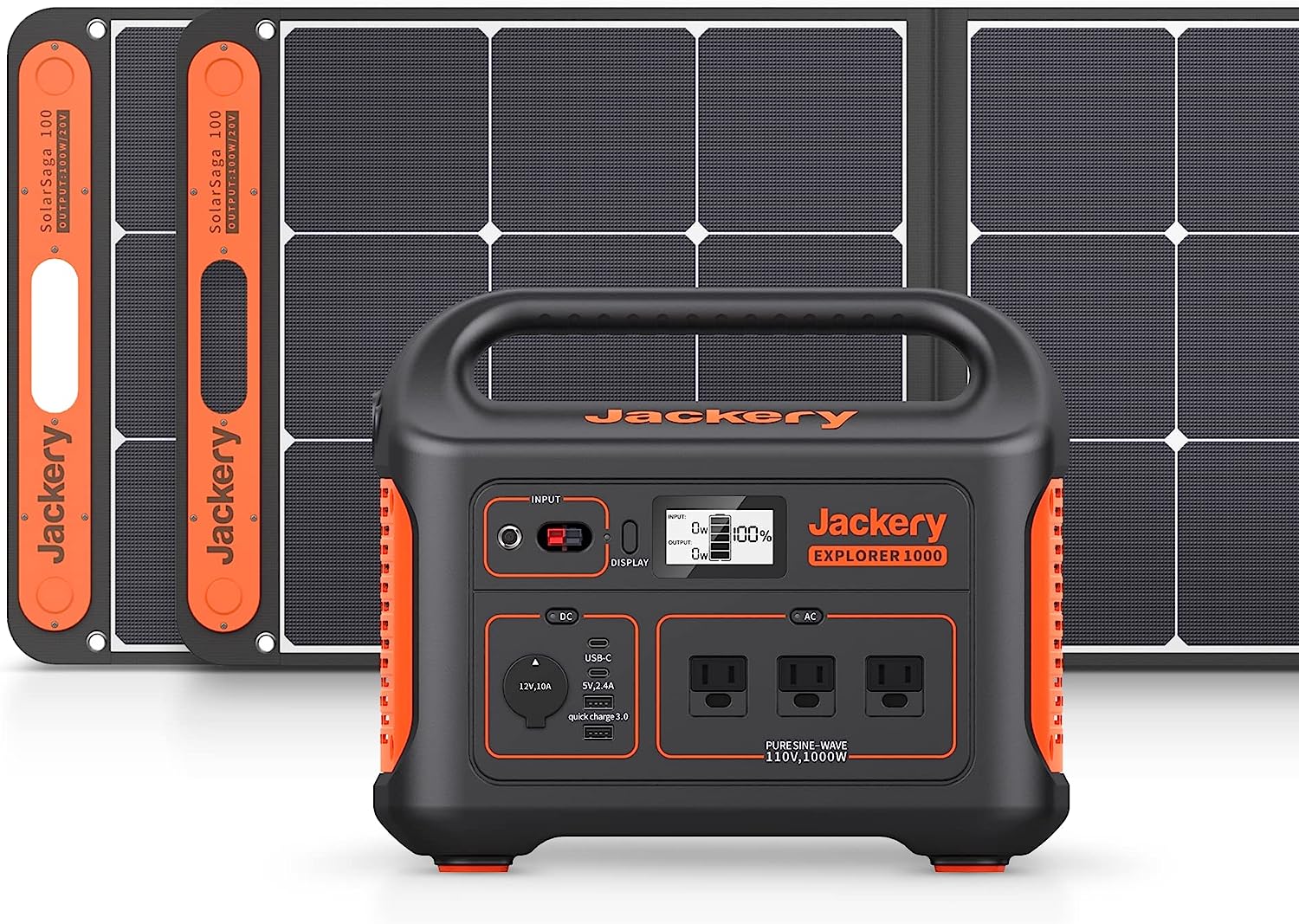 Jackery Solar Generator 1000, 1002Wh Capacity with [...]