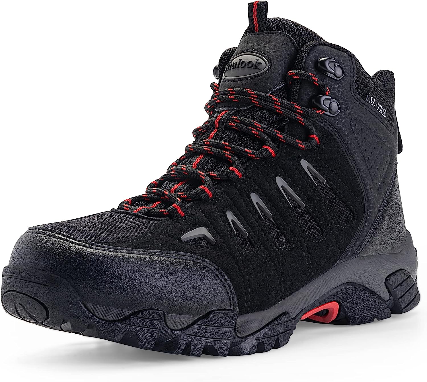 SHULOOK Men's Waterproof Hiking Boots Non-Slip [...]