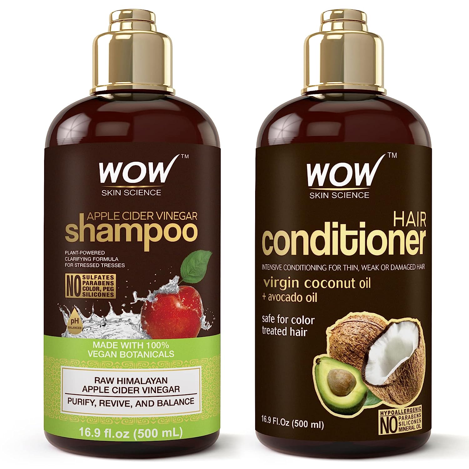 WOW Skin Science Apple Cider Vinegar Shampoo & [...]