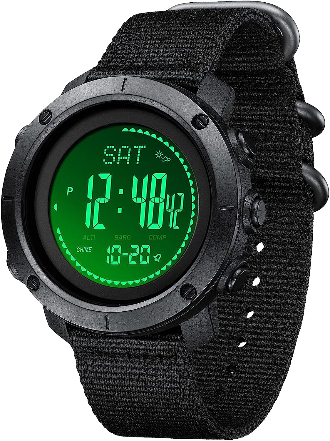 WINKONMU Military Watches with Compass Altimeter [...]