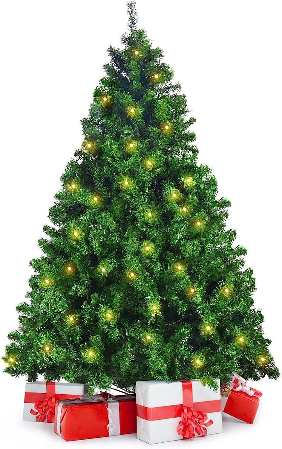 Seeutek 6ft Christmas Tree with Lights,Remote Control [...]
