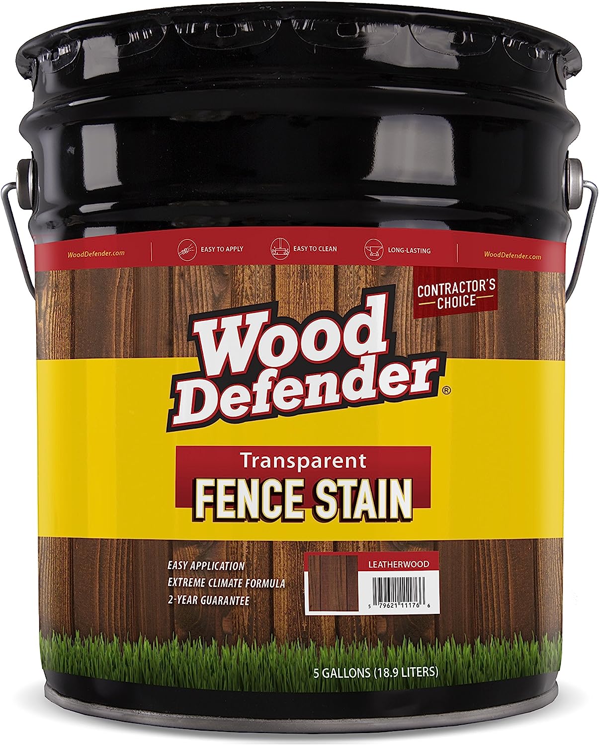 Wood Defender Transparent Fence Stain Cedar Tone 5-Gallon