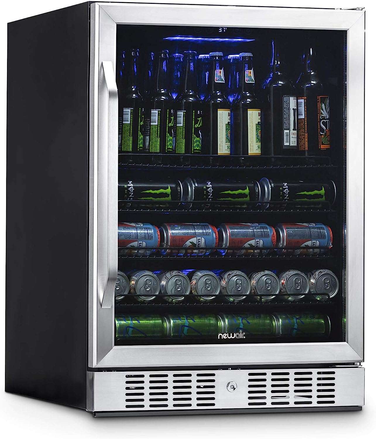 NewAir Large Beverage Refrigerator Cooler with 177 Can [...]