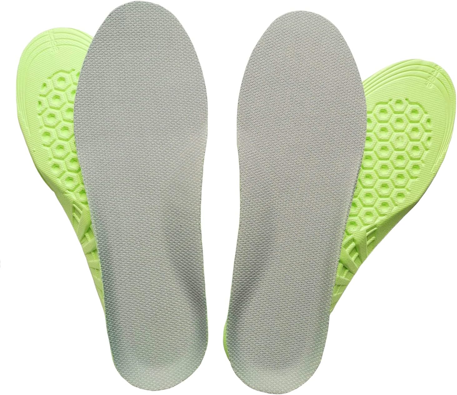 2 Pairs Honeycomb Elastic Shock Absorbing Shoe Insoles [...]