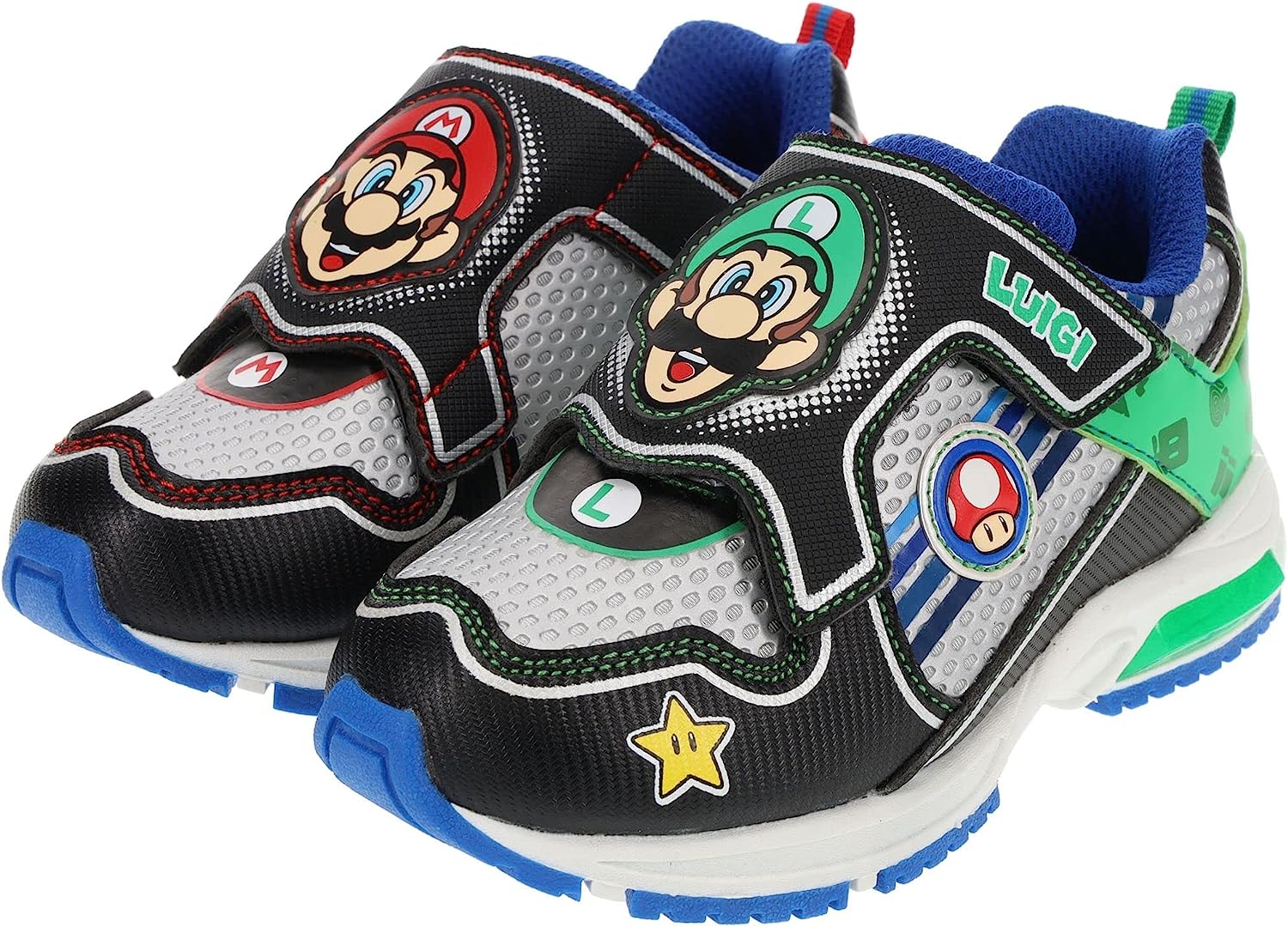 SUPER MARIO Brothers Mario and Luigi Kids Tennis Shoe, [...]