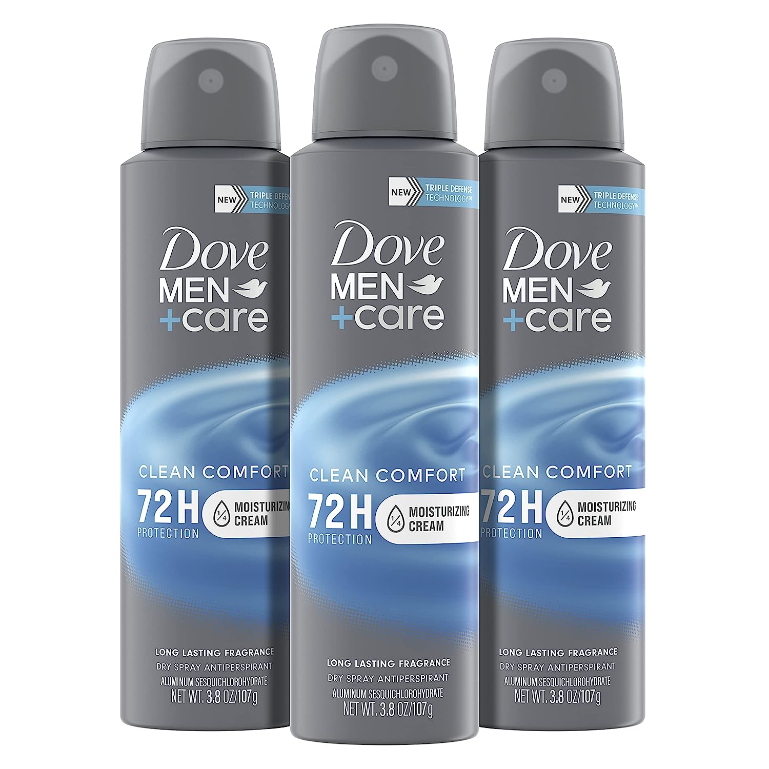 Dove Men+Care Antiperspirant Deodorant Dry Spray Clean [...]